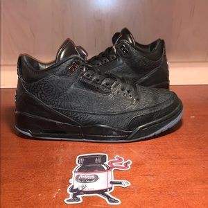 2011 Air Jordan 3 Retro “Black Flip” Size 10.5
